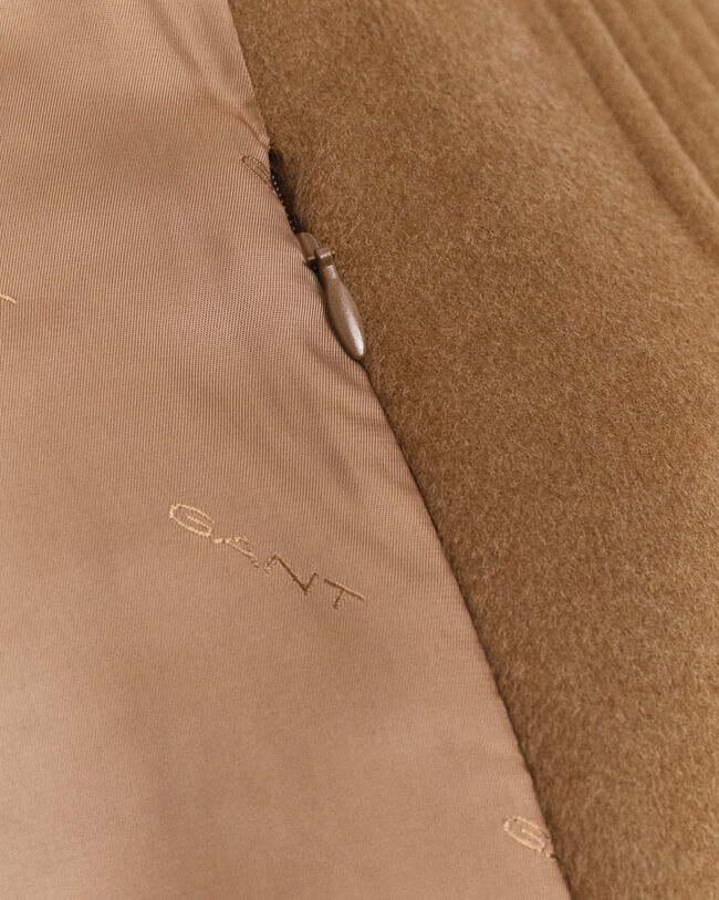 Flight Jacke aus Wollgemisch