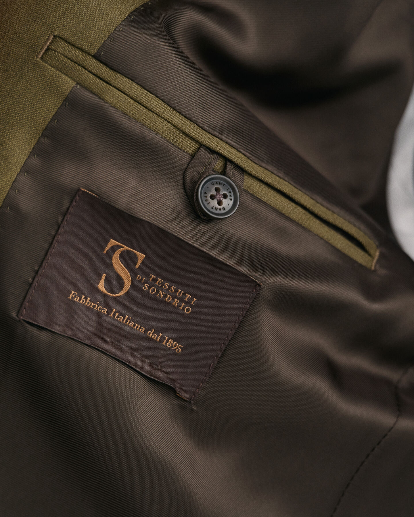 Baumwoll Leinen Anzugblazer