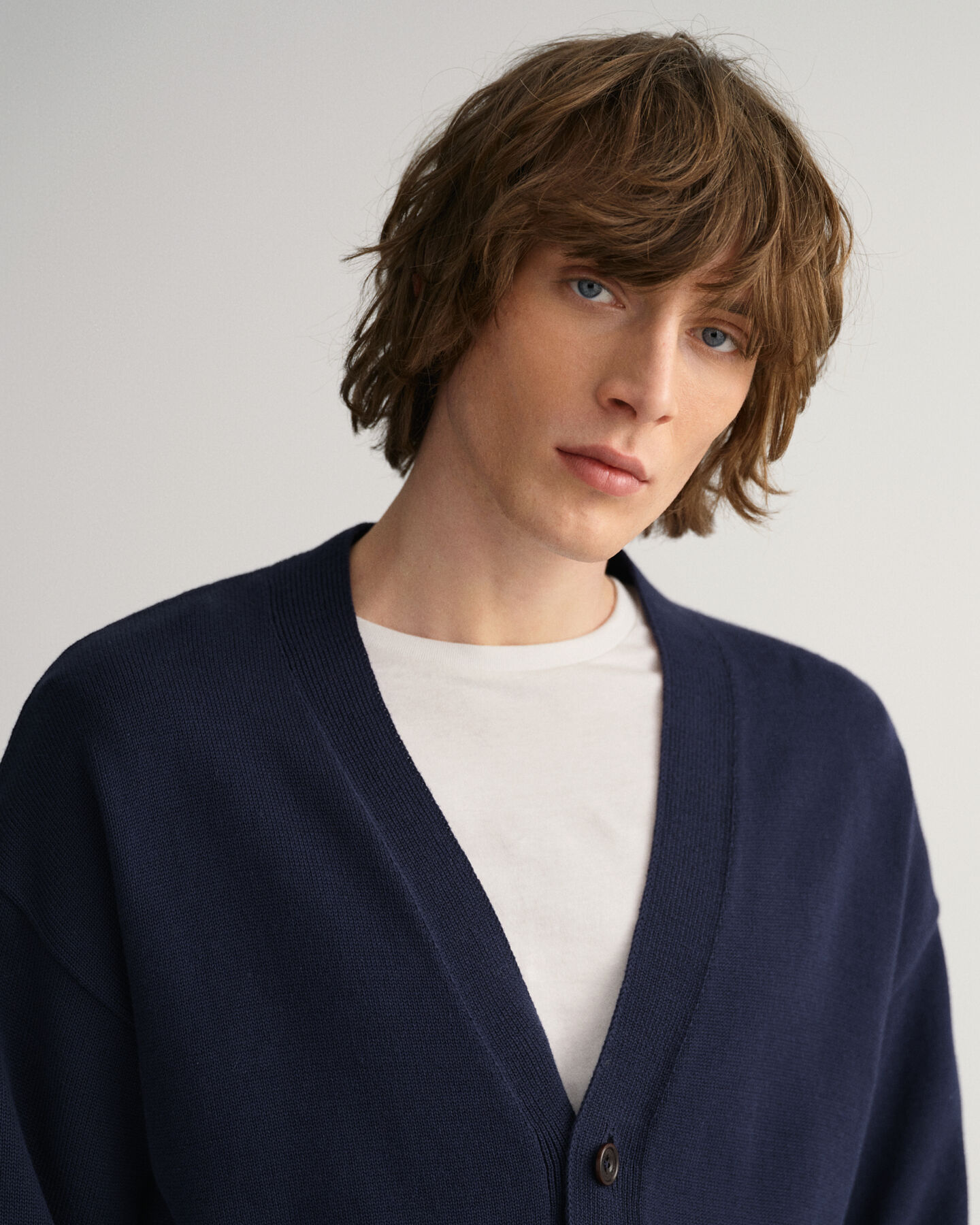 Strickjacke aus Supima-Baumwolle