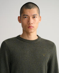 Neps Melange Rundhalspullover