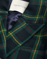 Regular Fit Anzugblazer mit Karomuster