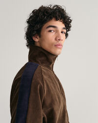 Velours Trainingsjacke