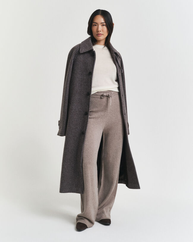 Rundhalspullover aus extra feiner Merinowolle