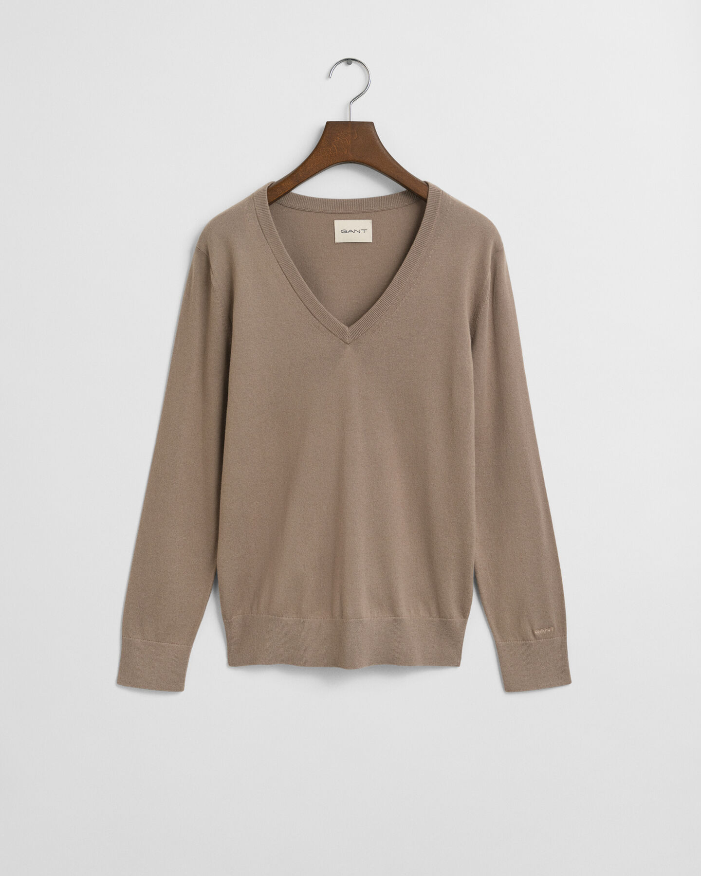 Feinstrick V-Neck Pullover