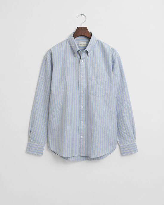 Relaxed Fit Heritage Oxford-Hemd mit Streifen