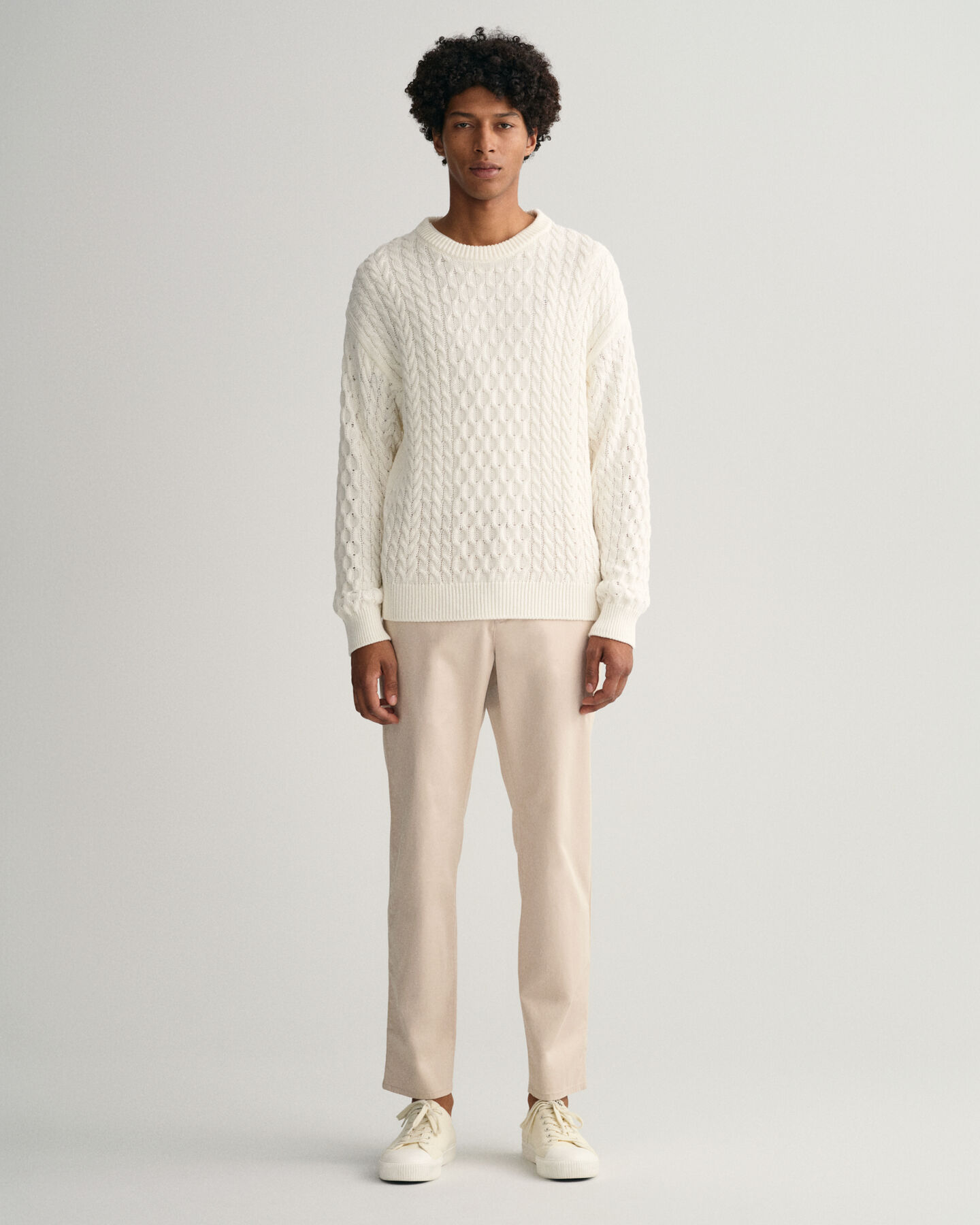 Allister Regular Fit Twill Chinohose