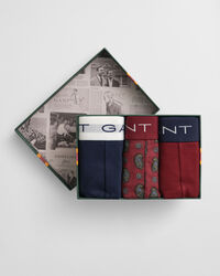 3er-Pack Paisley Boxershorts mit Print in Geschenkbox