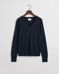 Feinstrick V-Neck Pullover