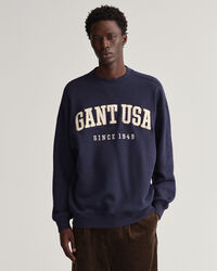 USA Graphic Rundhals-Sweatshirt