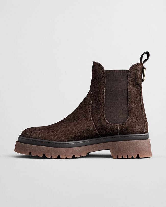 Aligrey Chelsea Boot aus Veloursleder
