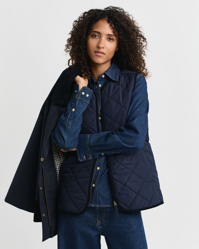 Waxed Cotton Double Decker Jacke
