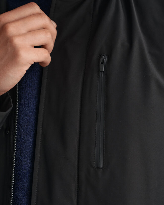 Wattierter Kurzmantel