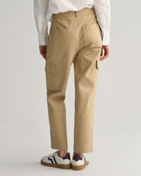 Slim Fit Cargo Chinohose