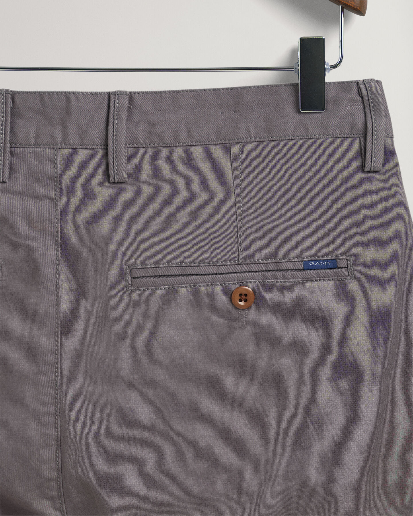Hallden Slim Fit Twill Chinohose