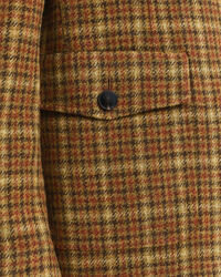 Relaxed Fit Tweed-Sakko mit Karomuster