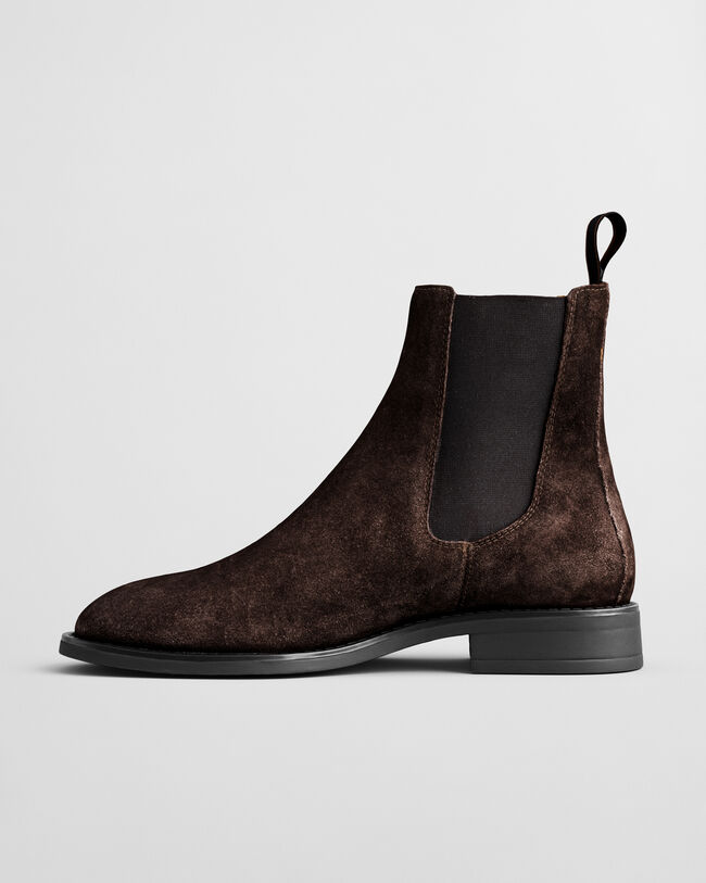 Fayy Chelsea Boot aus Veloursleder