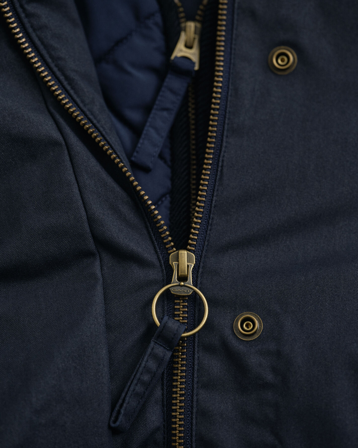 Waxed Cotton Double Decker Jacke