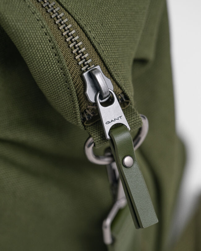 G Badge Duffel Bag aus Baumwollcanvas