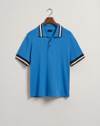 Drop-Needle Piqu&eacute; Poloshirt