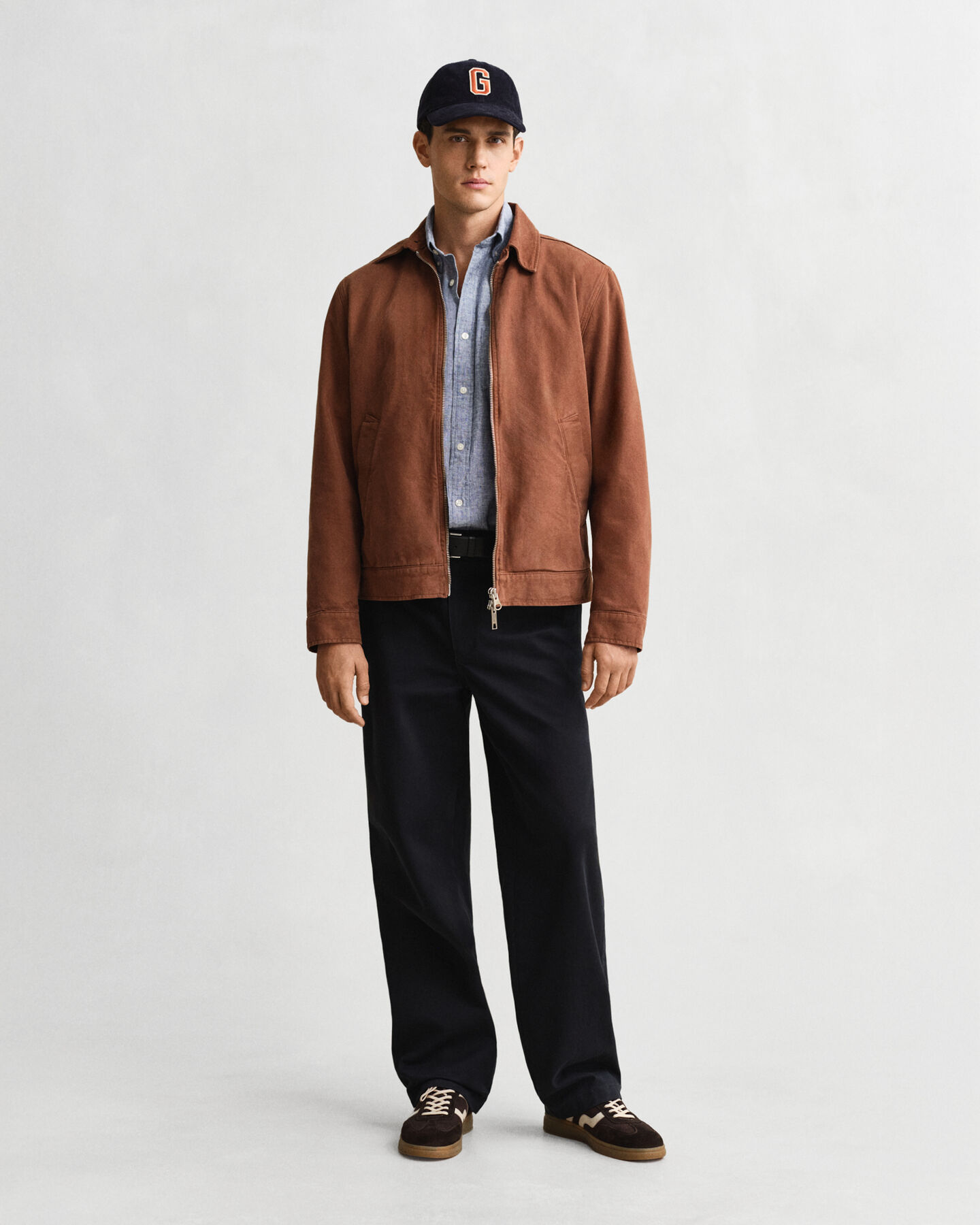 Regular Fit Baumwoll Leinen Hemd