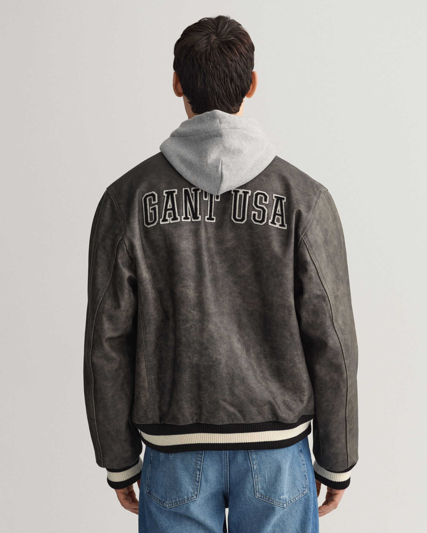 GANT Varsity Jacket aus Leder