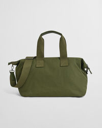 G Badge Duffel Bag aus Baumwollcanvas