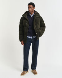 Sacker Rib Sweatshirt mit Reißverschlusskragen