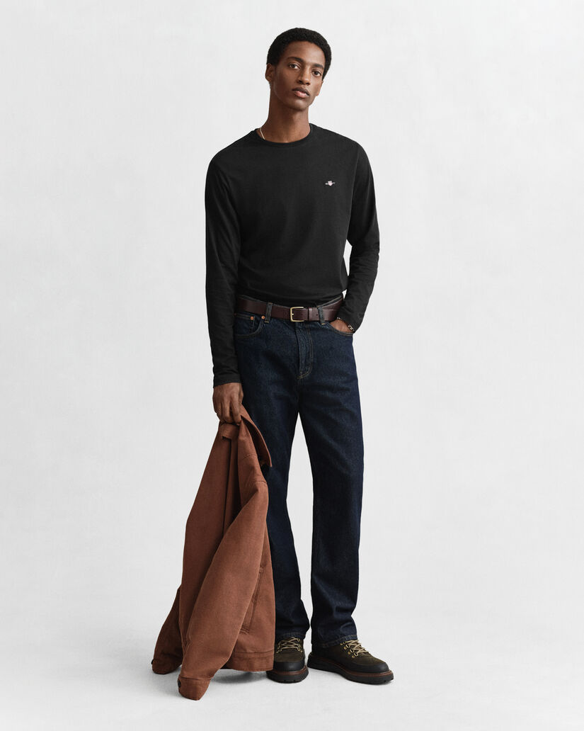 Shield Langarm-T-Shirt