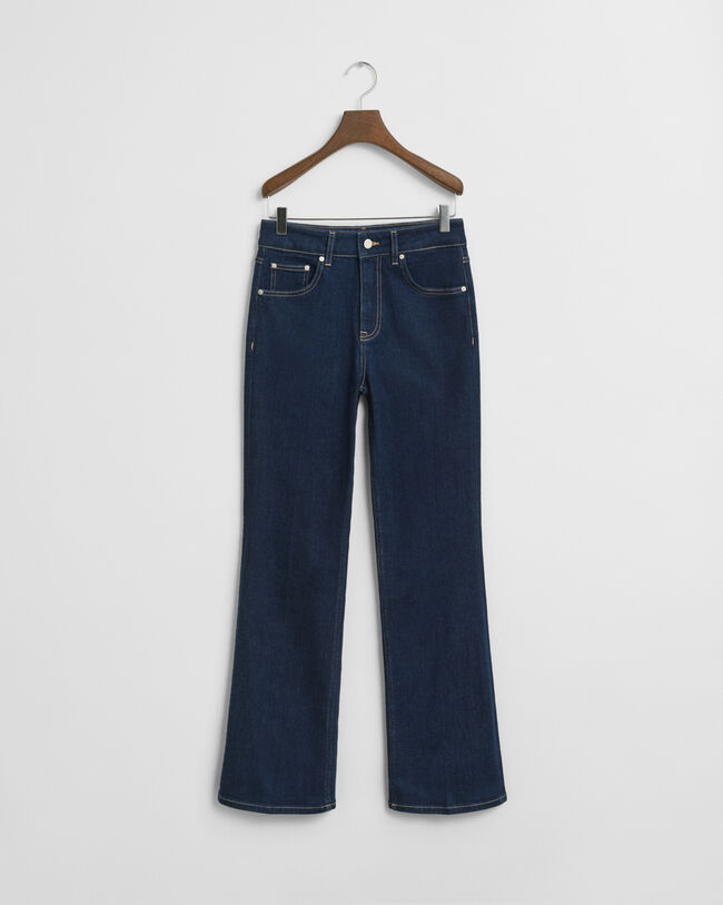 Slim Fit Schlagjeans