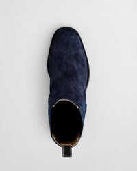 Fayy Chelsea Boot aus Veloursleder