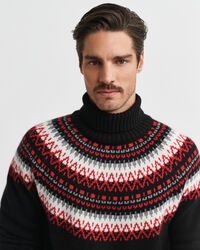 Fair Isle Rollkragenpullover