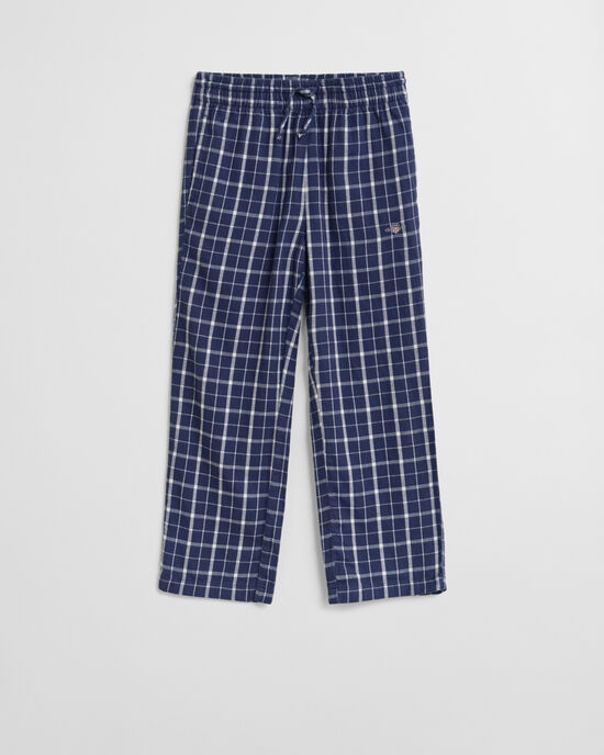 Kids Flanell Pyjamahose mit Karomuster