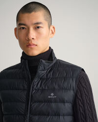 Leicht wattierte Mixed Media Weste