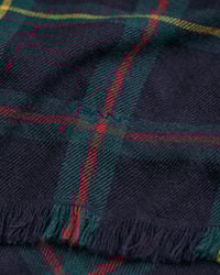 Karierter Foulard Schal aus Merinowolle