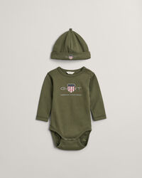 Baby Archive Shield Body und Beanie