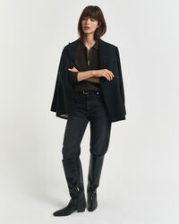 Troyer aus strukturierter Baumwolle