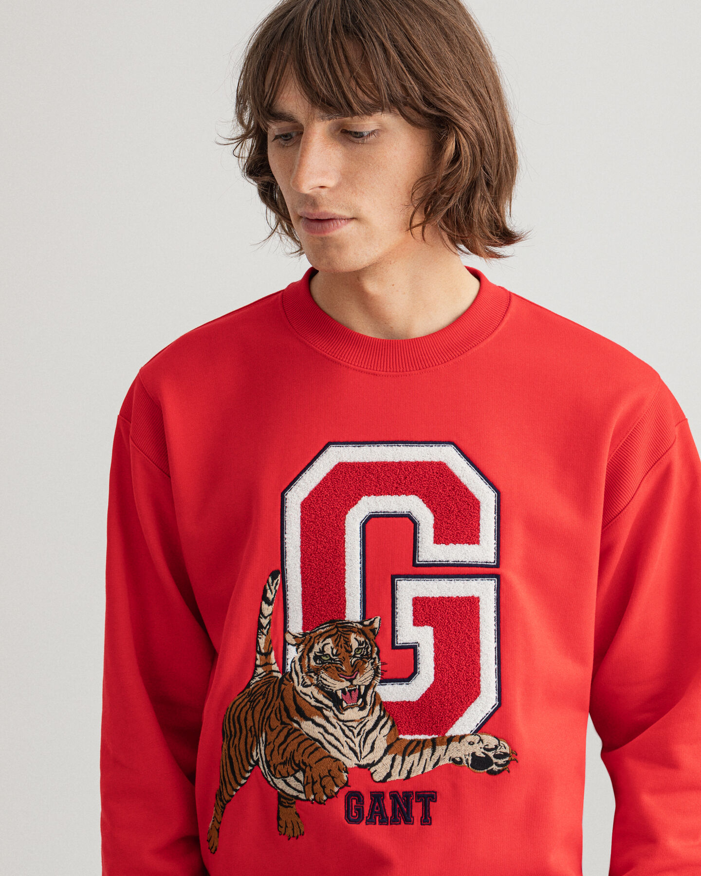 Tiger Rundhals-Sweatshirt