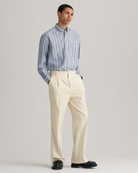 Relaxed Fit Fil-&agrave;-Fil Hemd