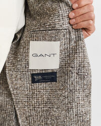 Kariertes Stricksakko