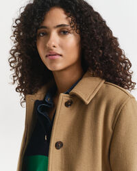 Kurzmantel aus Wollmischung