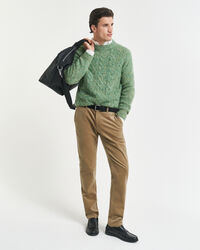 Slim Fit Cord Chinohose