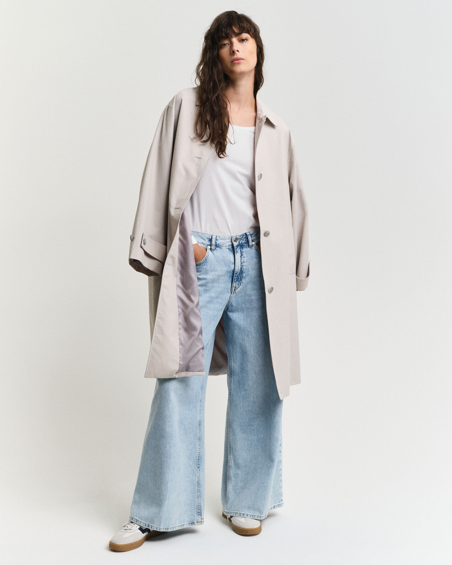 Langarmshirt mit U-Ausschnitt