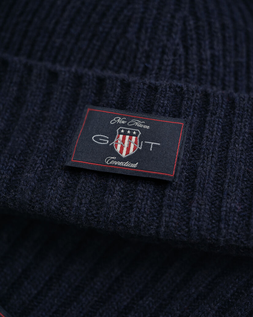 Kids Beanie und Schlauchschal aus Wollmix im Geschenkset