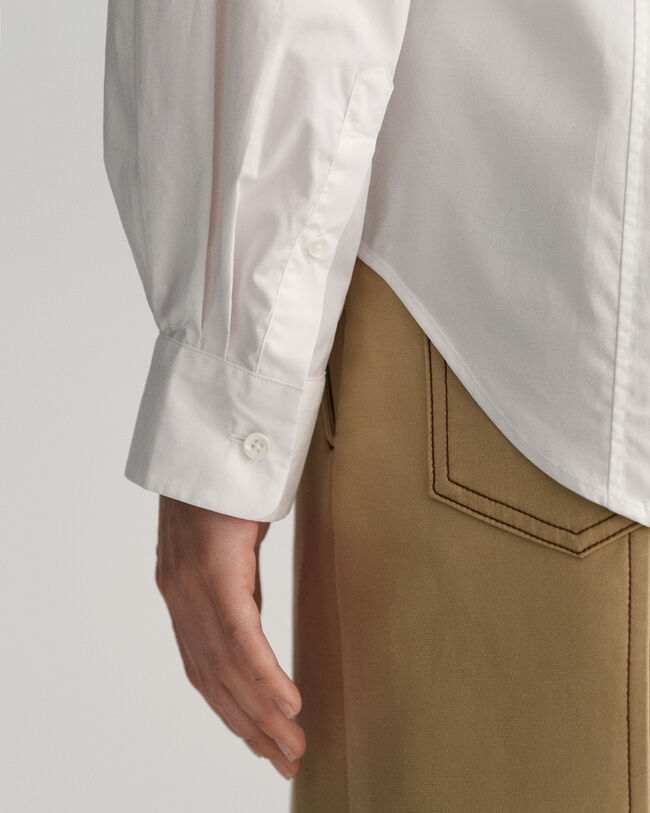 Regular Fit Bluse mit Abnähern