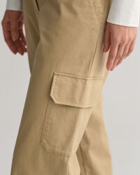 Slim Fit Cargo Chinohose