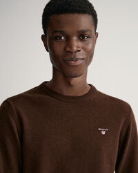 Rundhalspullover aus Super Fine Lambswool