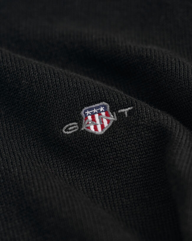 Casual Cotton Strickjacke mit Reißverschluss