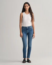 Nella Travel Skinny Jeans in Indigoblau