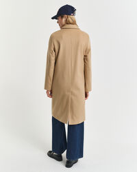 Taillierter Classic Mantel aus Wollmischung