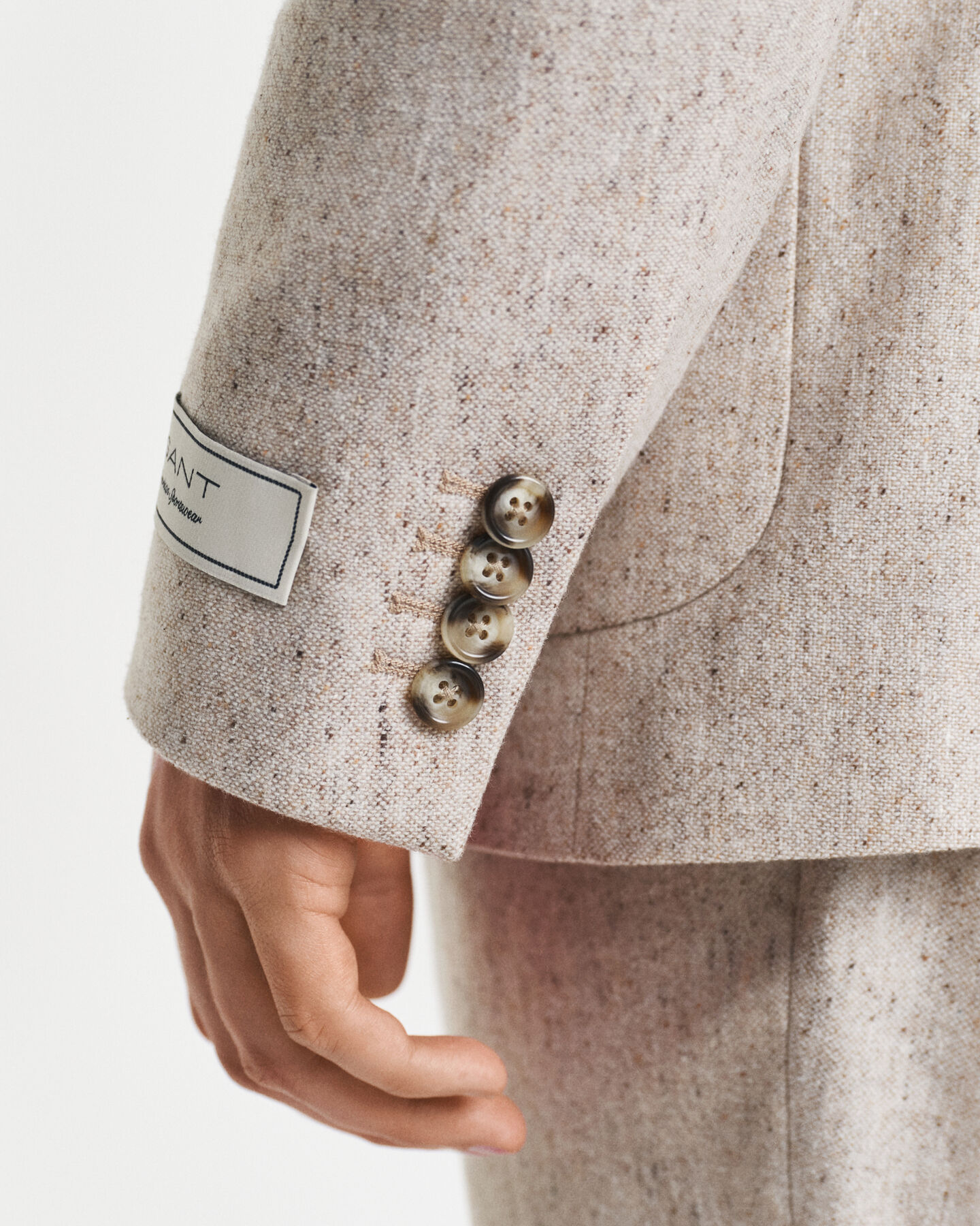 Slim Fit Donegal Anzugsakko